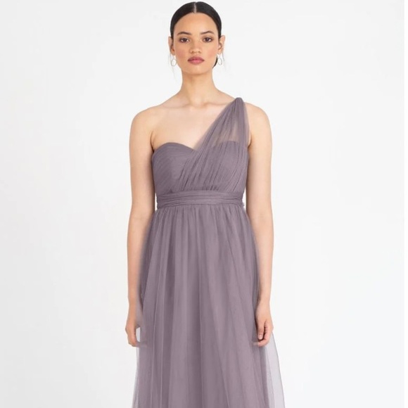 Jenny Yoo Bridesmaid Homecoming Dress Annabelle Lilac Size 0 - Picture 10 of 10